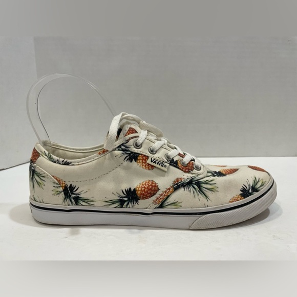 Vans Pineapple Print Sneakers Women’s Size 6 - Picture 3 of 11